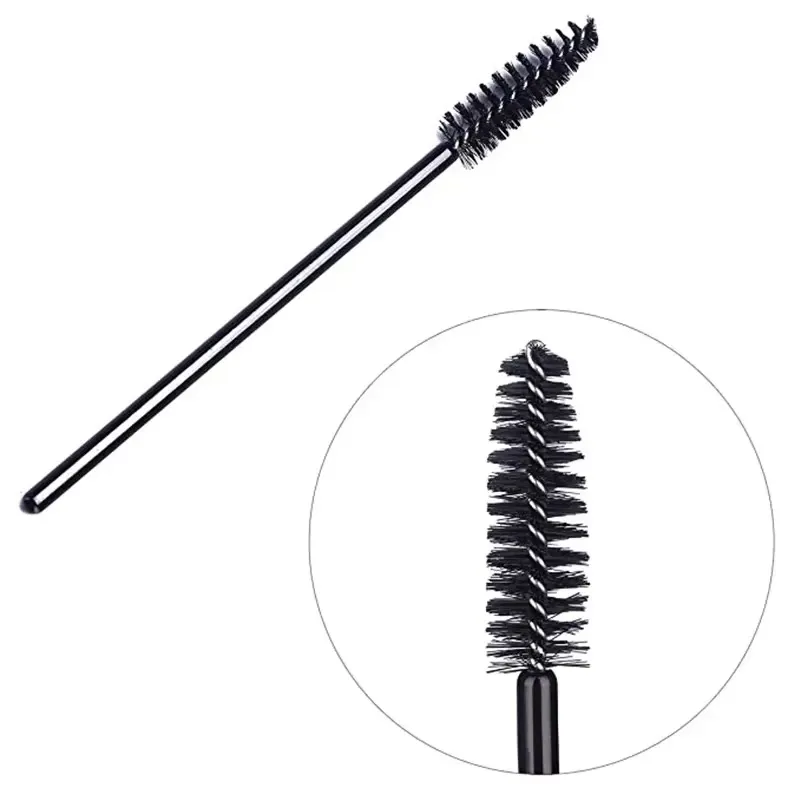50pcs Disposable Makeup Tools Eyelash Brushes Eyelashes Extension Tools Eyebrow Brush Mascara Wands Applicator Spoolers — image 2