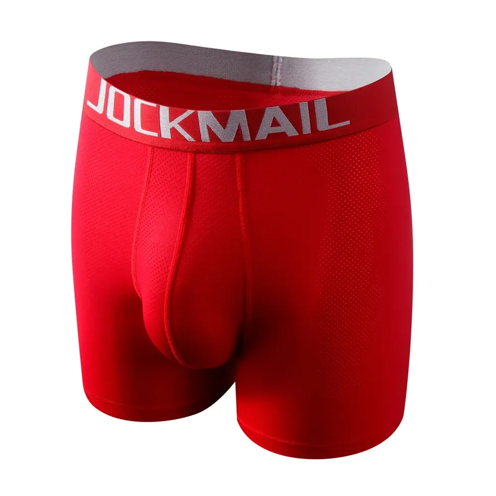 Sexiga män underkläder Boxer 3D hängmatta-formad påse för män Designad ventilerande nätpaneler män boxershorts trunk herrkalsonger — image 14