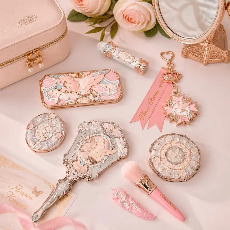 Flower Knows Knight Unicorn Luxury Fantasy Makeup Gift Box Set Cute Girly Cosmetic Collection For Birthday Holiday Present — image 4