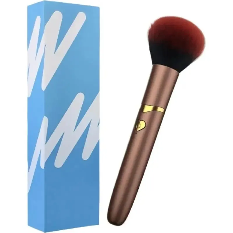 10 versnellingen vibratie make-upborstel Elektrische make-upborstel USB oplaadbare cosmetische borstel voor vloeibare poeder Blusher Concealer — image 8