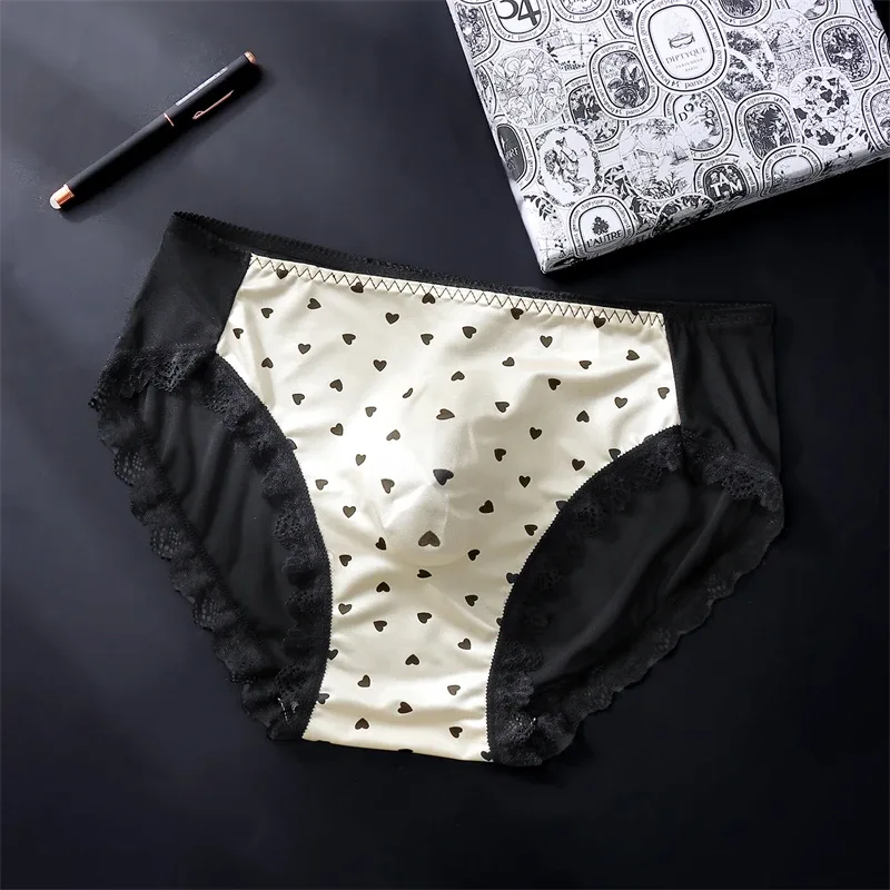 Miękka bielizna męska kokardka z nadrukiem koronkowa calzoncillos hombre 3D przestrzeń dorośli 18 plus rozmiar cueca nude uczucie sissy cuecas masculino