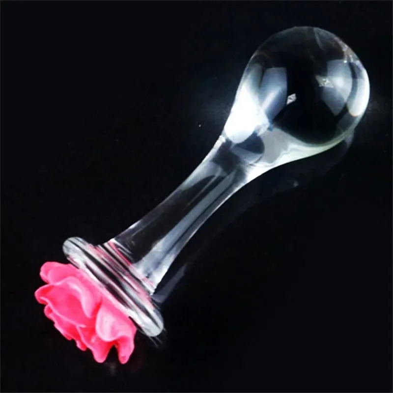 Glass Dildo Anal Bead Butt Plug Erotic Fetish Butt Plug G Spot MasturbationCouples Flirting Adults Games Sex Toys For Women Gay — image 2