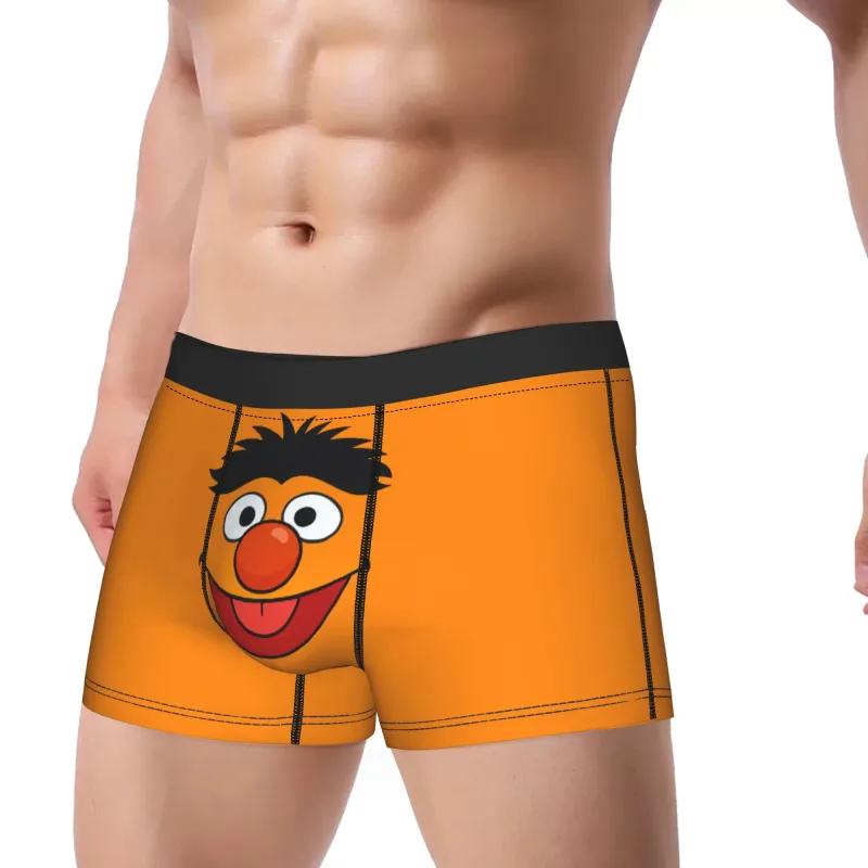 S-Sesames Streets Tango Elmo & Grover Unterwäsche Herren Shorts Slips Lustige Boxershorts Qualität Customs Oversize Höschen — image 2
