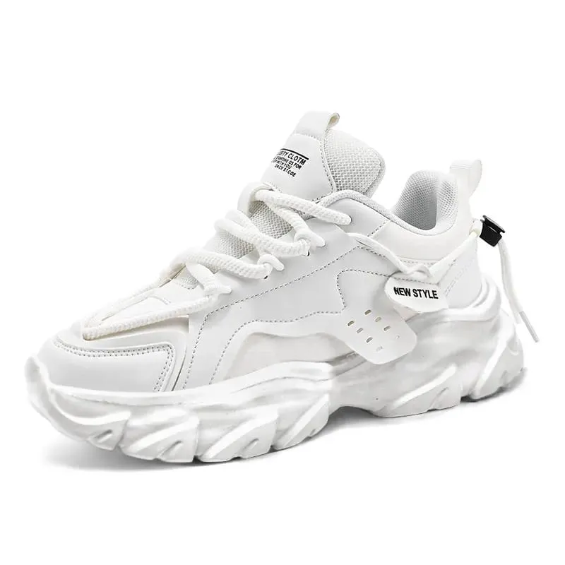 Men's Shoe Breathable Thick Soled Casual Sneakers Outdoor Running Four Seasons New Tennis Men Soft Soles Comfort Male Sneakers — image 12