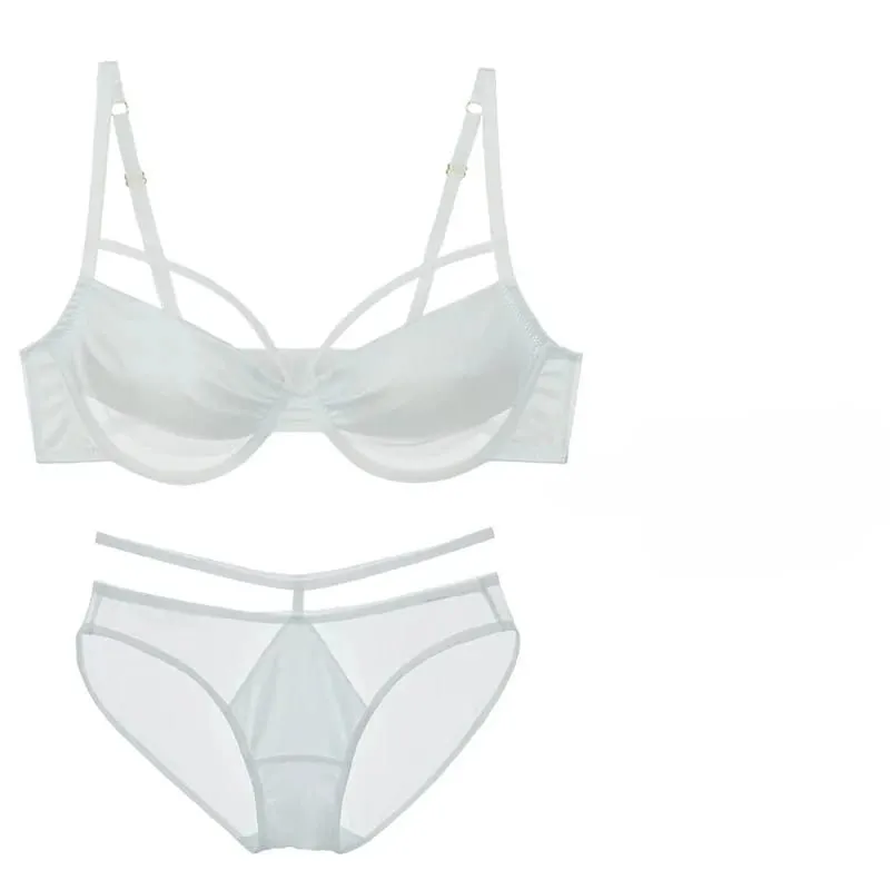 สุภาพสตรีใหม่บางถ้วยSlimmingชุดชั้นในชุดUnderwire Push Up Bra Minimizing Effectรวบรวมด้านข้างBulge Antiหย่อนคล้อยนุ่ม — image 6