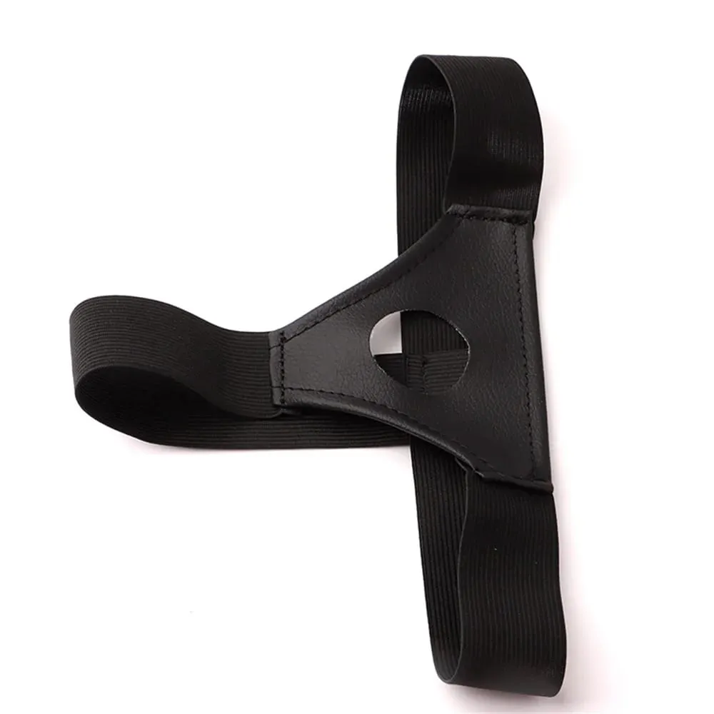 Men Strap On Dildo Panties Wearable Hollow Penis Lengthen Sleeve Strapon Harness Belt for Man Sex Toys For Woman — image 3