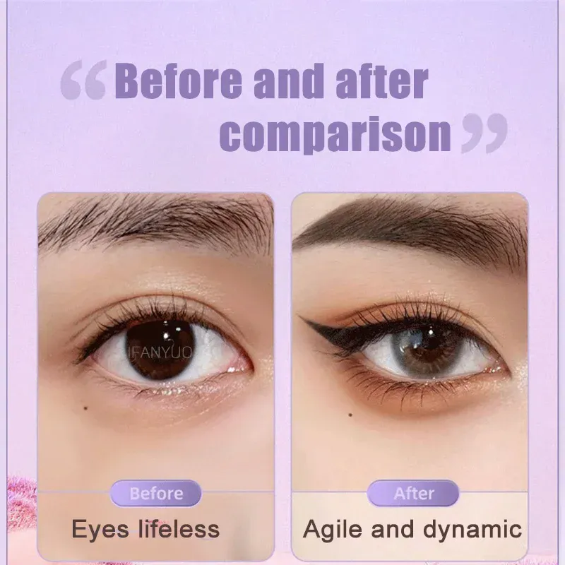 0.5mm Liquid Eyeliner Pen Quick Dry Long-lasting Waterproof Eyeliner No Blooming Brown Black Ultra-thin Liquid Eye Liner Pen — image 5