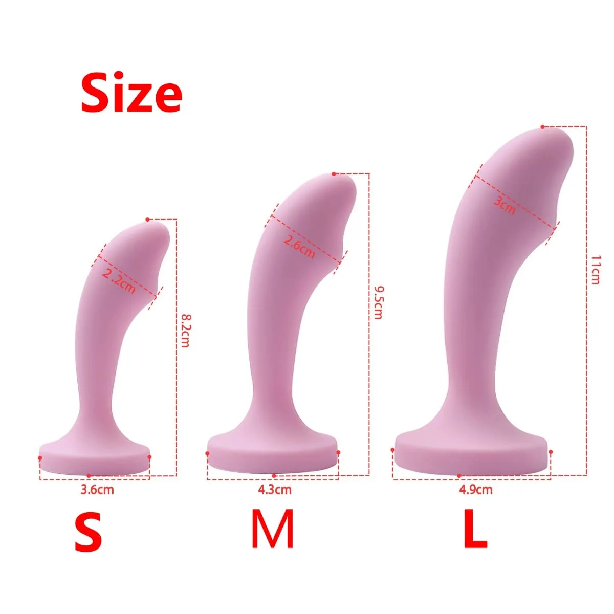Silicone Anal Plug Gem Base Butt Plug Anal Masturbation Stimulator Anal Massage Dilatancy Toys G-point Massage Adult Sex Toys — image 2