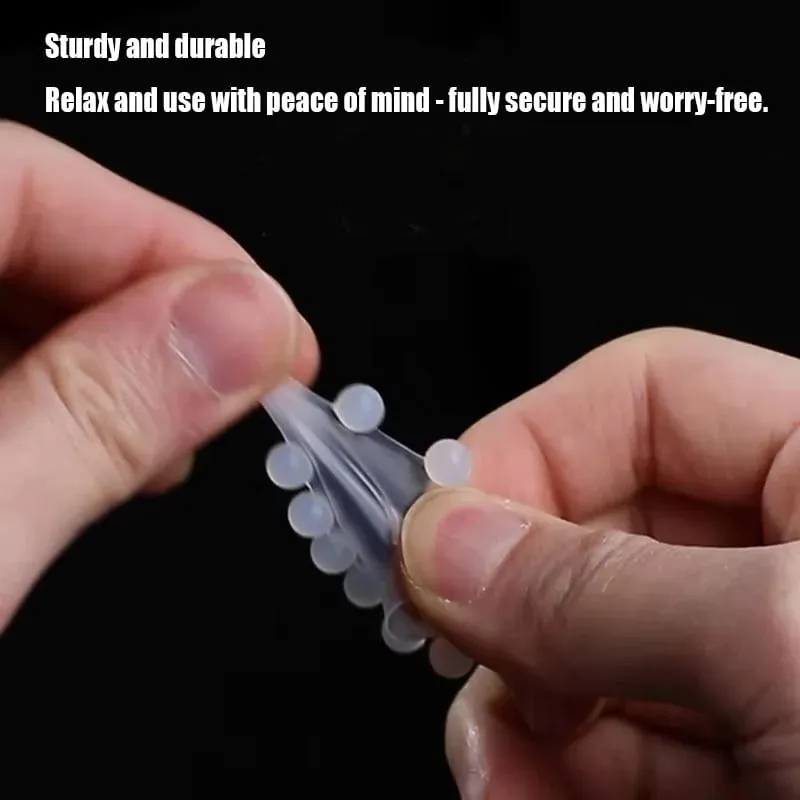 Beaded Penis Rings Set - 3/6/12/18 Beads Male Delay & Friction Stimulation Adult Intimate Accessory Sex Toys
