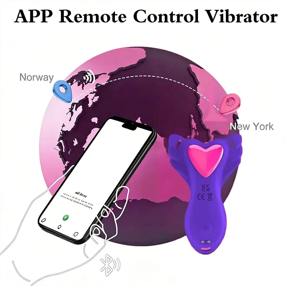 APP 무선 제어 G Spot 딜도 바이브레이터 여성용 APP 원격 무선 팬티 질 진동 마사지 커플을위한 섹스 토이 — image 3