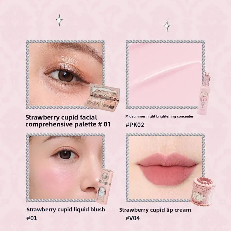 Flower Knows Makeup Set Lip Mud Highlighter Powder Blusher Eye Shadow Professional Makeup Gift Kit for Girl Cosmetics Full Set — image 12