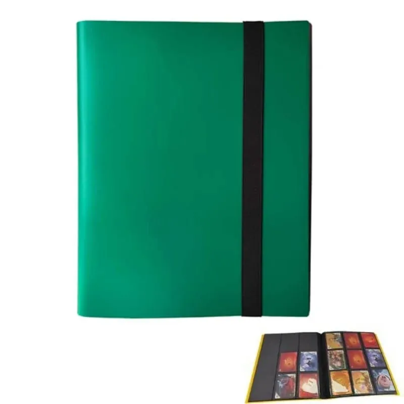 Premium Multi-Pocket Trading Card Binder-Holds 160/360/480 Cards-Durable PP Cover-Ideal for Basketball Soccer and Sports Cards