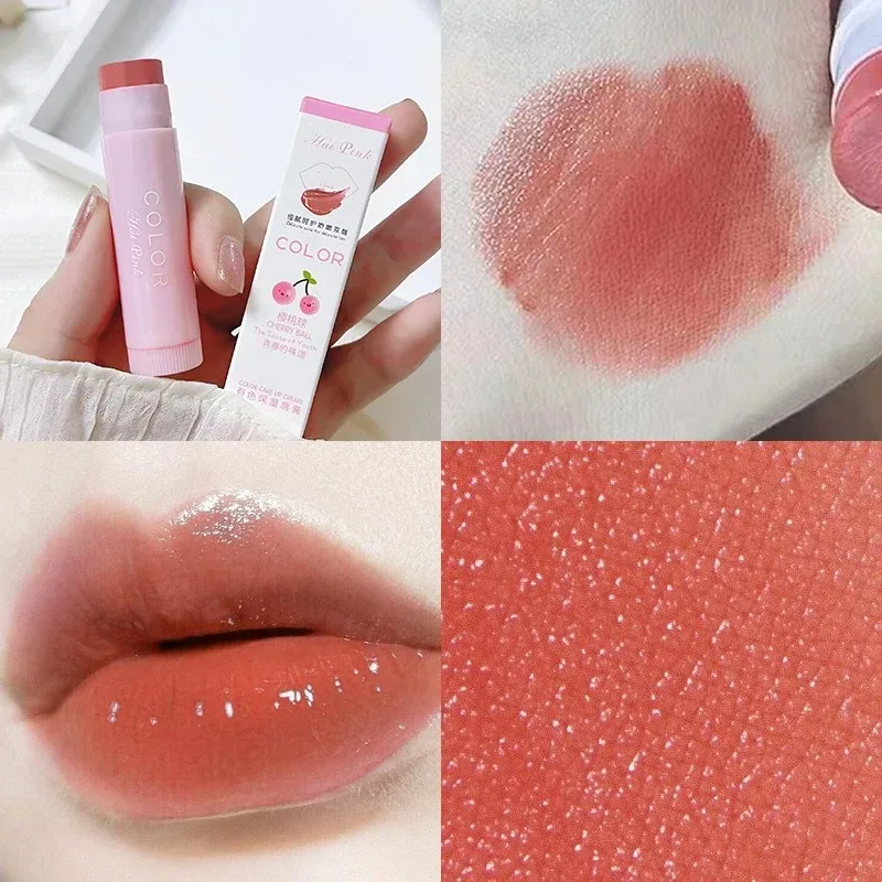 3-Piece Water Glow Lip Oil Set Long-Lasting Moisturizing Anti-drying Plumping Colored Lip Balm Lipstick Fade Lip Line Makeup Set — image 9