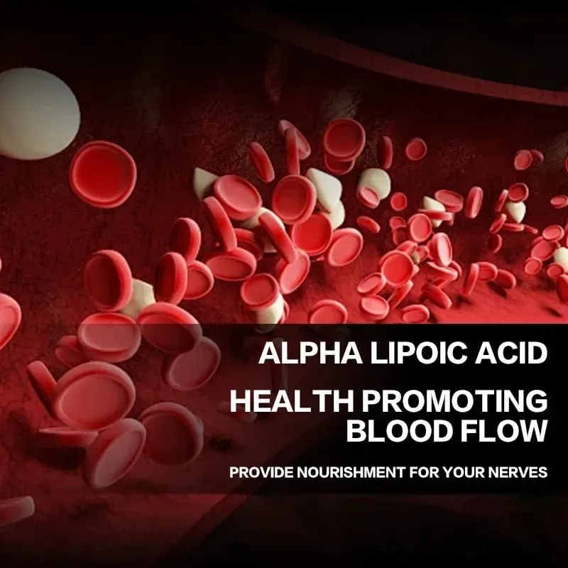 Alpha Lipoic Acid - Supports Neurological Health Relieve Neuralgia Powerful Antioxidant Sugar Metabolism Improves Immunity