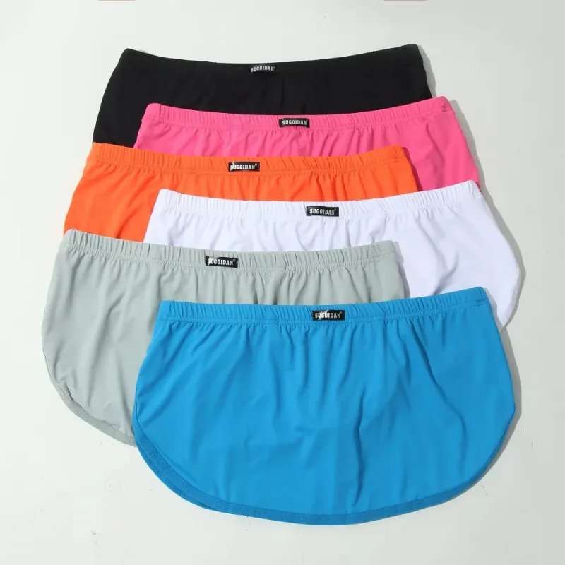 전면 및 후면 독립 투피스 실키 파자마 바지 도매 및 대외 무역 대리점 남성용 홈 속옷 — image 1