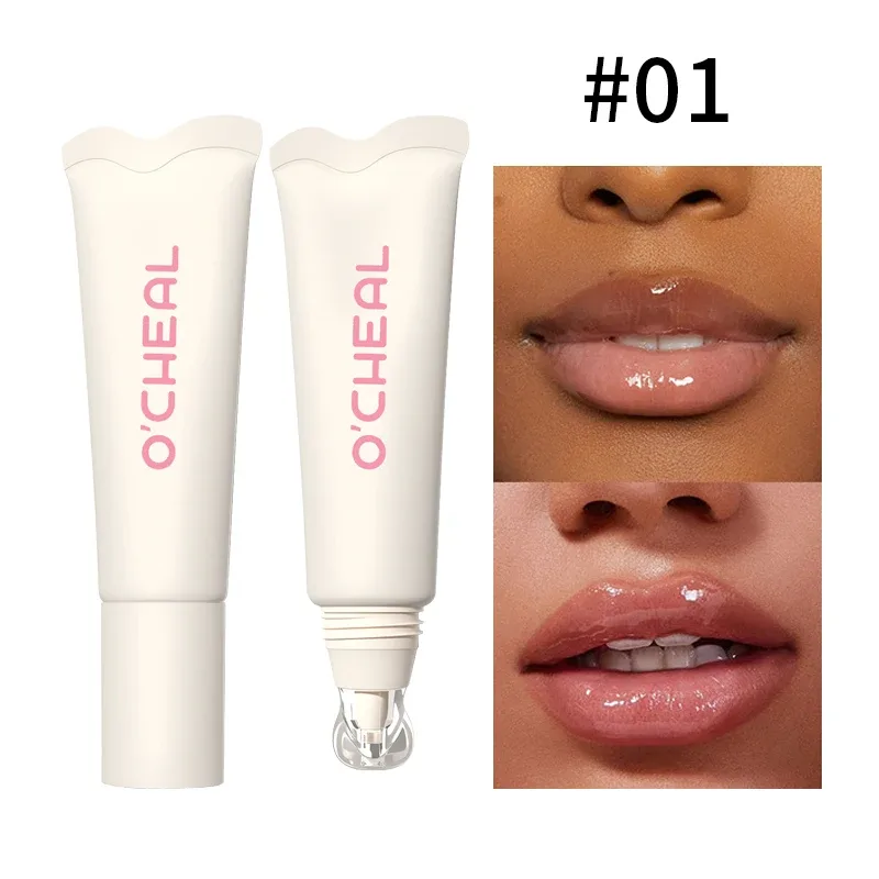 Crystal Glaze Lip Gloss Moisturizing Plumping Lip Oil Shiny Hydrating Lip Care Tinted Lip Balm Daily Lip Makeup Cosmetics — image 7
