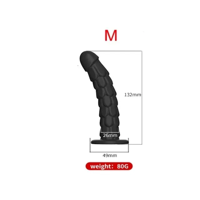 Silicone Dildo Anal Butt Plug with Sucker Prostate Massage Vagina G spot Stimulation Masturbation Adult Sex Toys for Women Men — image 8