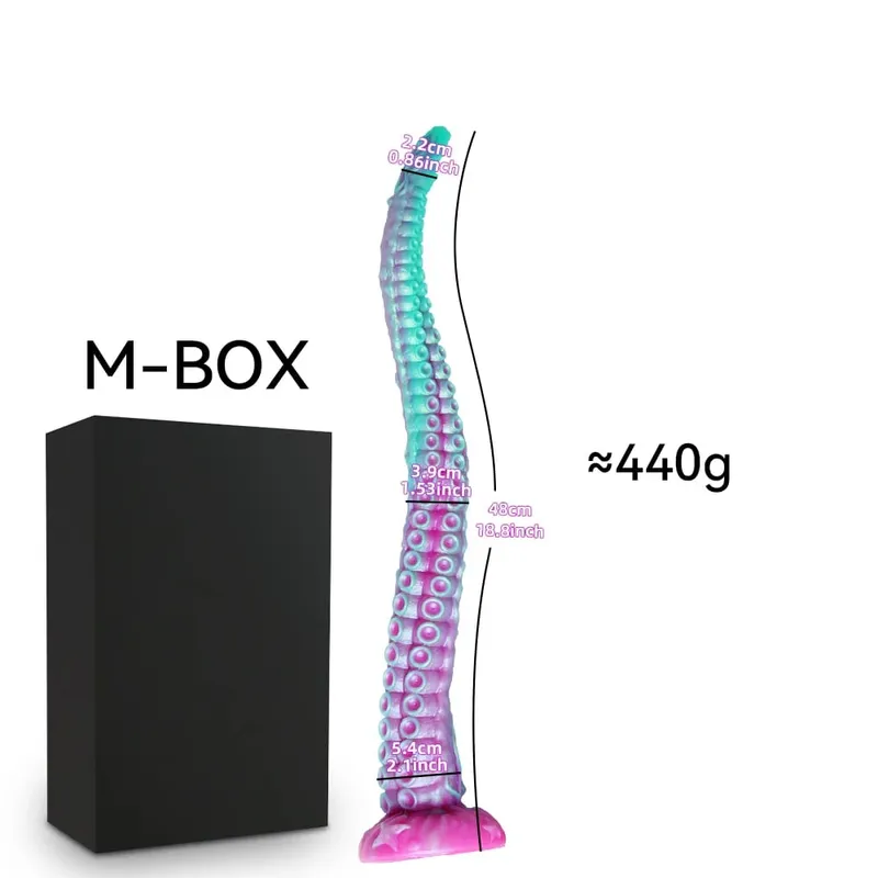 Fantasy Tentacle Dildo Monster Shape Soft Silicone Anal Plug Prostate Massager Huge Fake Penis Adult Erotic Sex Toys for Women