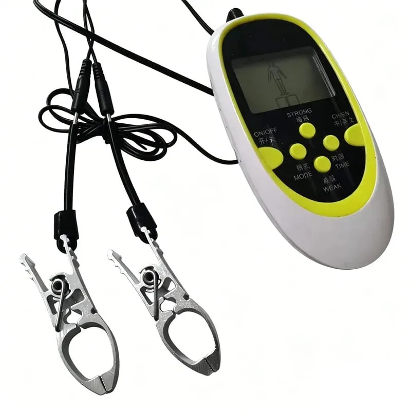 Electric Shock Silicone Anal Plug Prostate Massage Metal Nipples Clips Breast Sucker Pumps Sex Toys for Women Men Adult Games — image 15