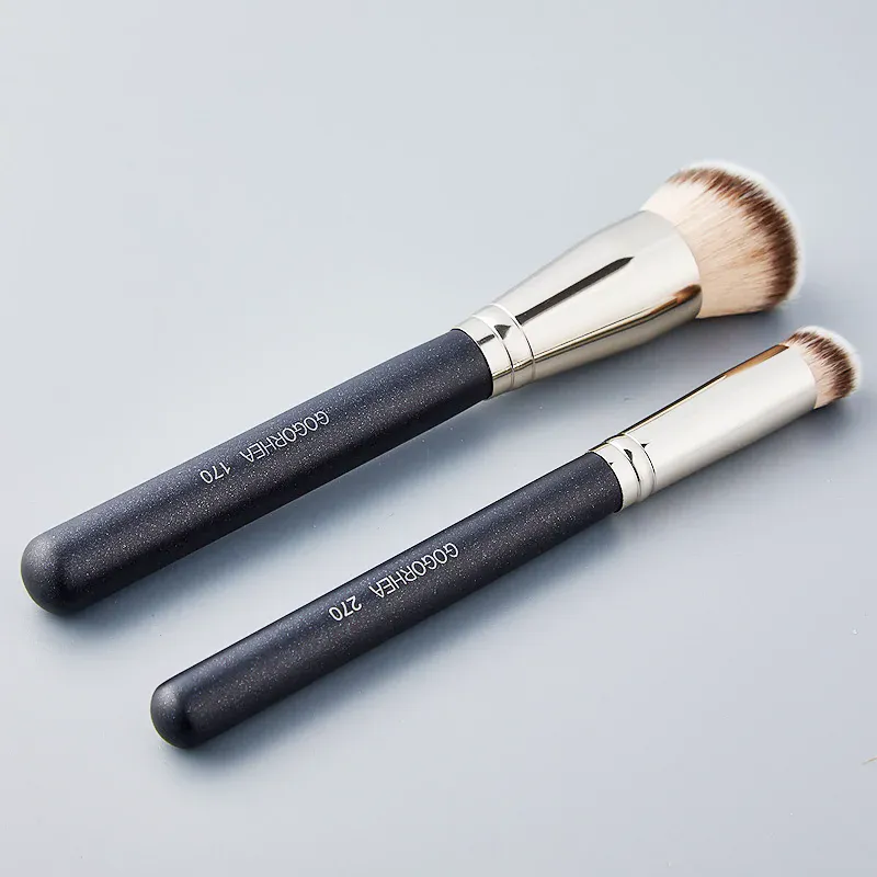 170 Rounded Slant Foundation 270 Concealer Brush Synthetic Flawless Buffing Blending Makeup Brushes