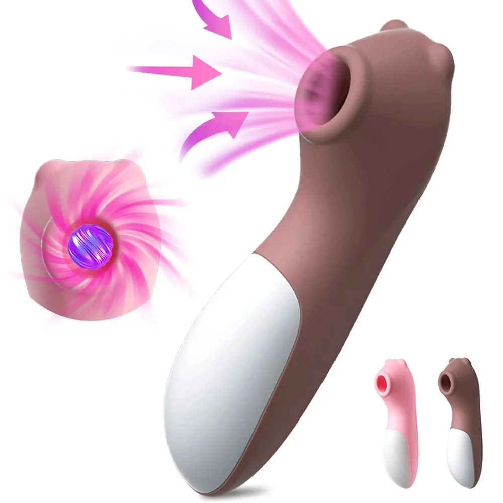 Sucker Clitoris Powerful Sucking Vibrator Female Clit Nipple Oral Vacuum Stimulator Massager Sex Toys Adults Goods for Women — image 1