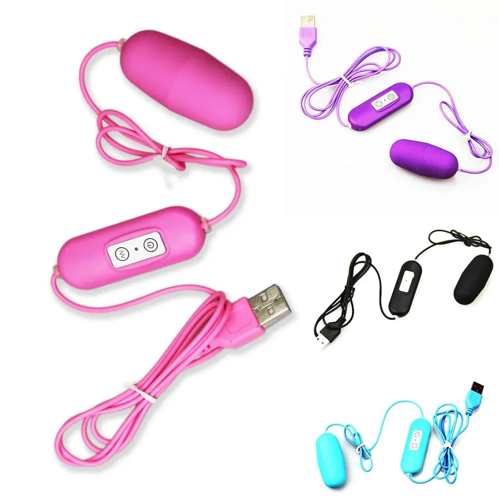 연인 게임 USB 점프 계란 비브라토 rmasturbator 총알 진동기 Clitoral GSpot 자극기 아날 플러그 섹스 액세서리 기계 femme — image 1