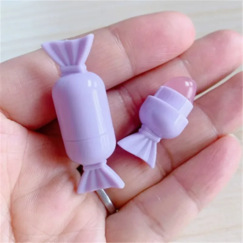 Mini Silikone Lip Brush Cartoon Angled Concealer Brushes Lip Balm Lip Gloss Concealer Børster Make Up Brushes