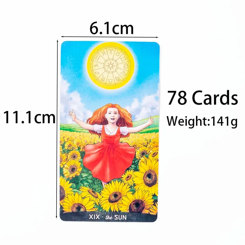 Gregory Scott Tarot 78-Card Deck for English Visions Divination Board Games Party Entertainment and Desktop Leisure Activities — image 4