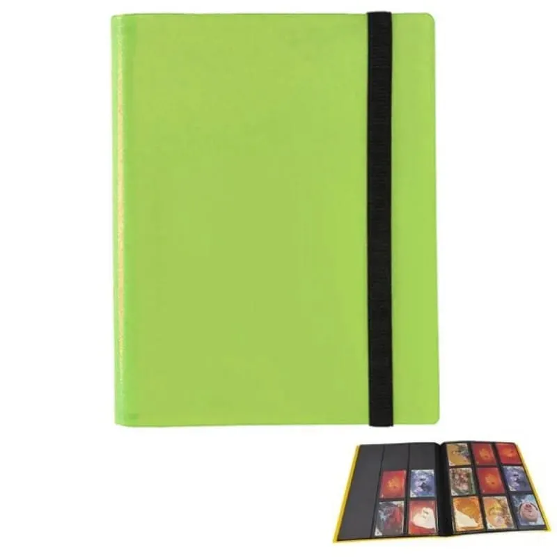 Premium Multi-Pocket Trading Card Binder-Holds 160/360/480 Cards-Durable PP Cover-Ideal for Basketball Soccer and Sports Cards