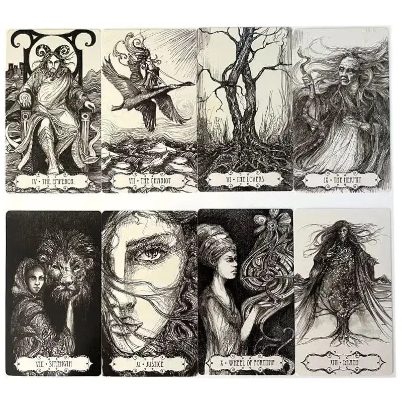 Tarot of The Abyss Tarot Cards for Divination Personal Use Tarot Deck Full English Version Board Games Oracle — image 2