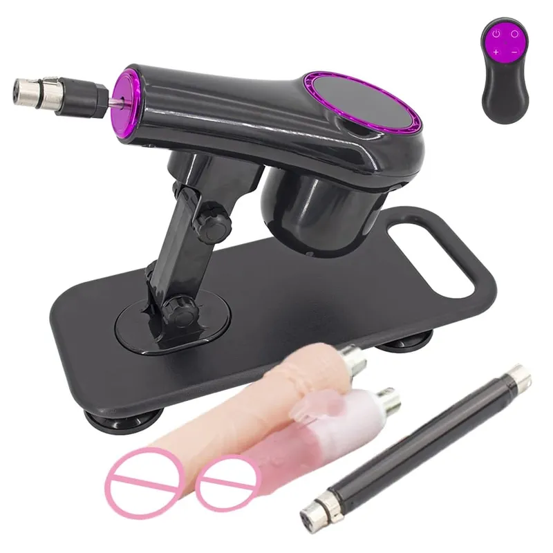 Newly Upgraded Wireless Remote Control Sex Machine for Women Automatic Masturbation Machine Pump Gun Love Machine Couple Sex Toy