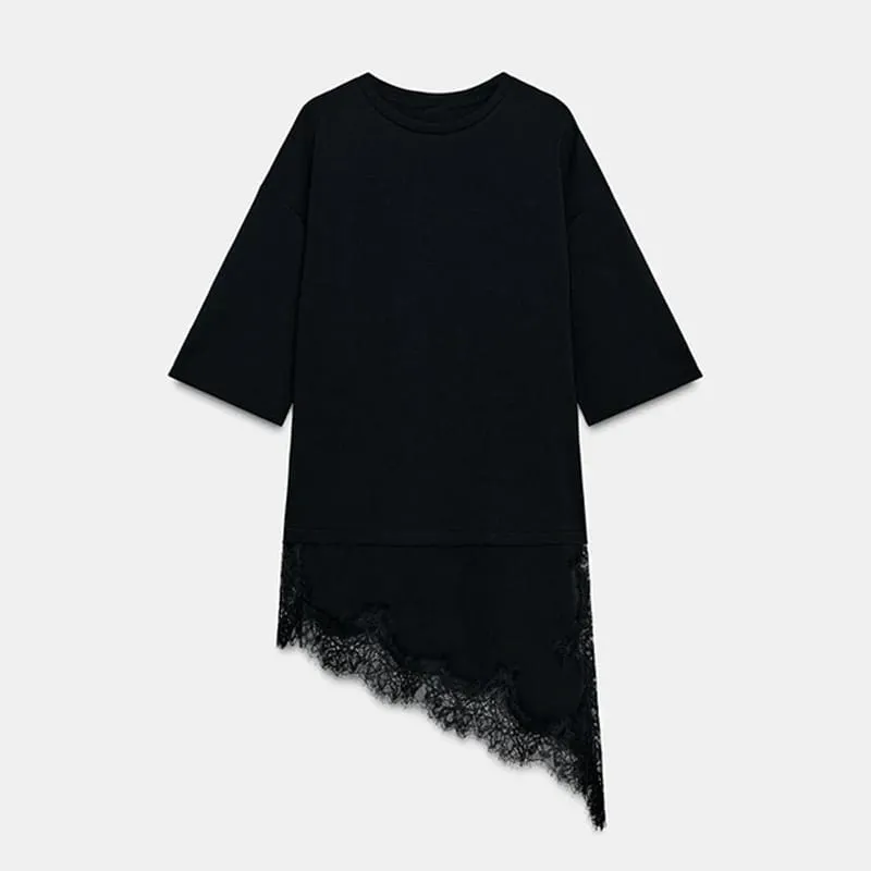 Elegant blonde patchwork kort kjole kvinder se gennem høj krave flare ærmer festkjoler 2025 efterår dame aftenkåber — image 9