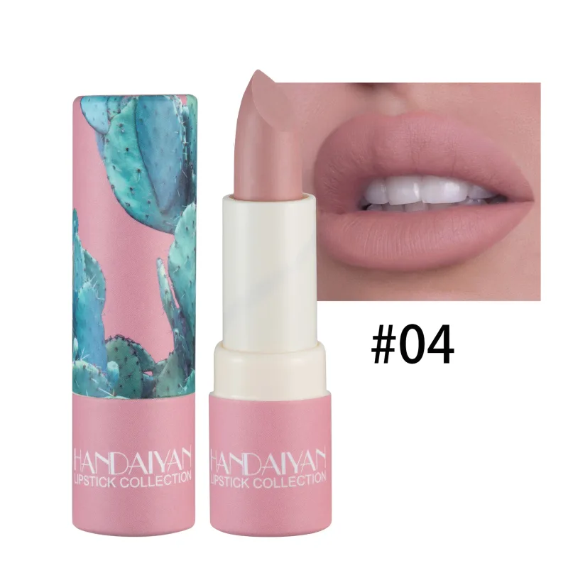 8 Colors Velvet Finish Lipstick Waterproof Long Lasting Moisturizing Non Stick Cup Nude Pink Red Lip Makeup Cosmetics — image 13
