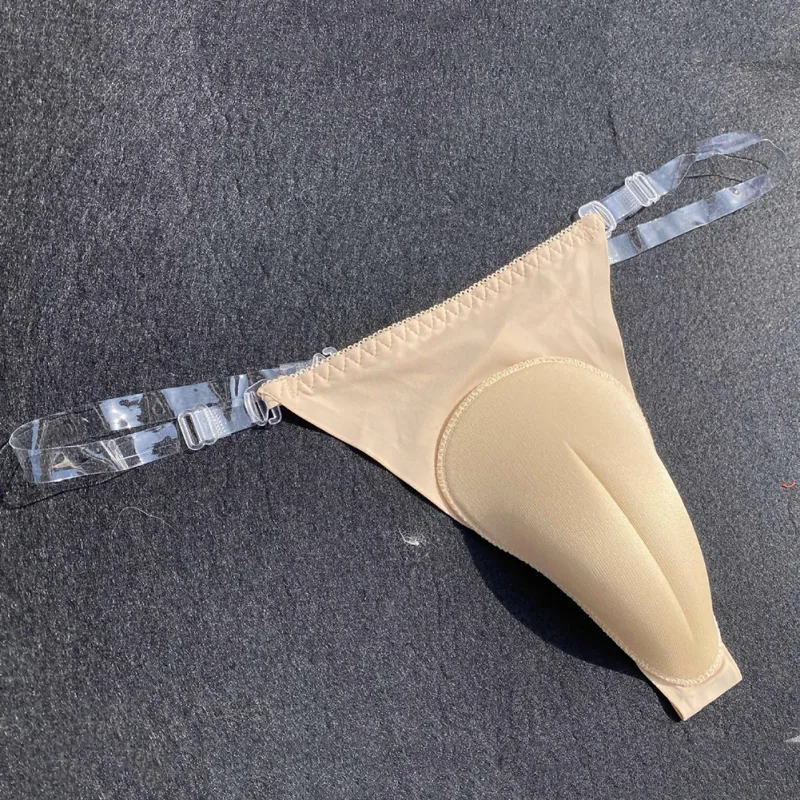 Hiding Gaff Panties Men Underwear Breathable Briefs Camel Lingerie Sexy Shaping Briefs Transgender Lightweight