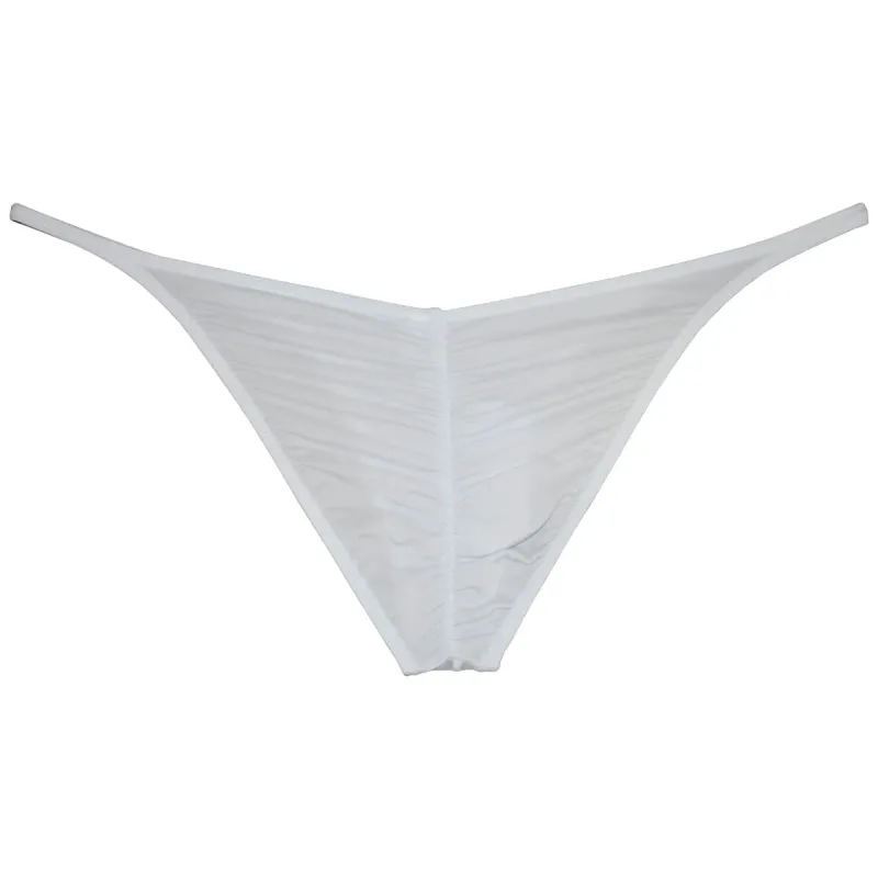 Men's Briefs Transparent Sexy Men Underwear Low Rise Beach Briefs Contour Pouch Tangas Quick-dry Underpants Stretchy Soft Briefs