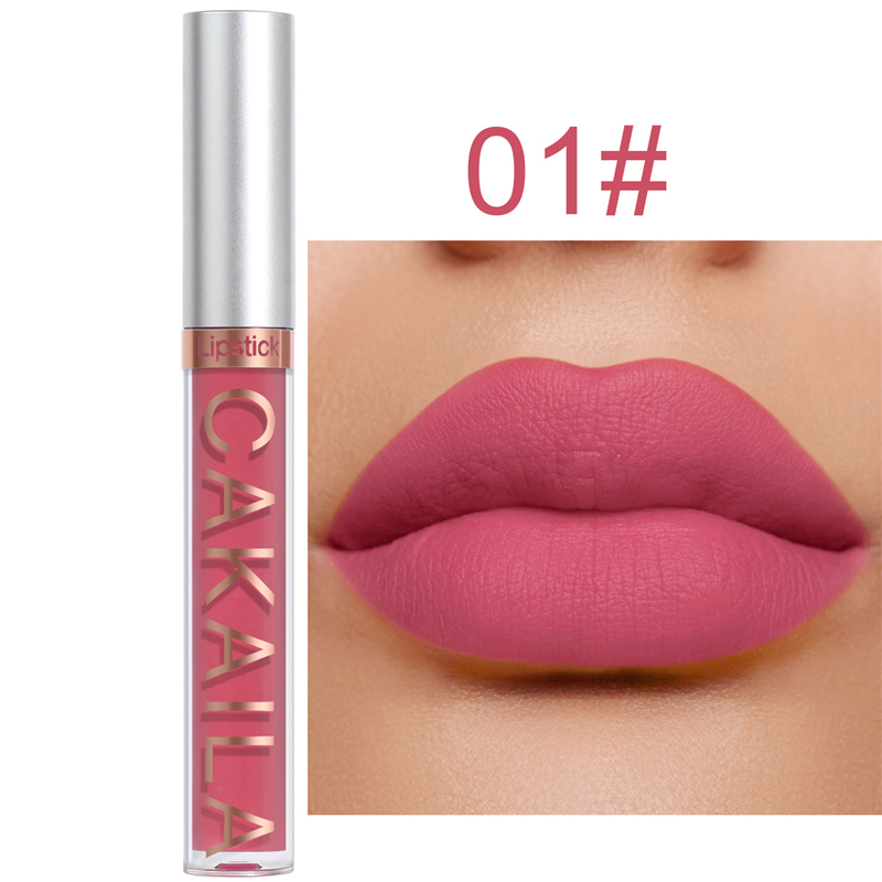 18 Color Waterproof Matte Velvet Lip Glaze Lasting Silky Liquid Lipstick Not Easy To Fade Lip Gloss Makeup Sexy Lip Tint