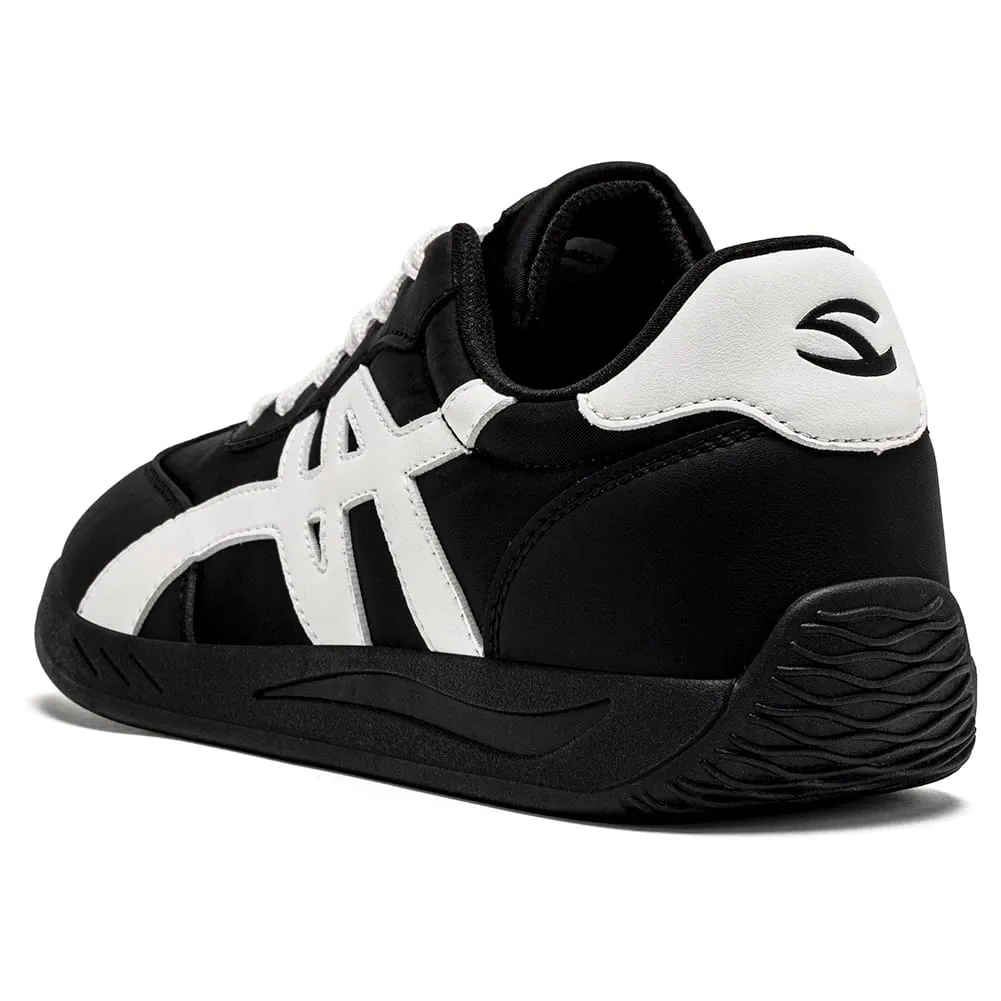 Sapatos descalços unissex de largura larga tênis de couro artificial clássico retro minimalista sapatos de caminhada — image 7