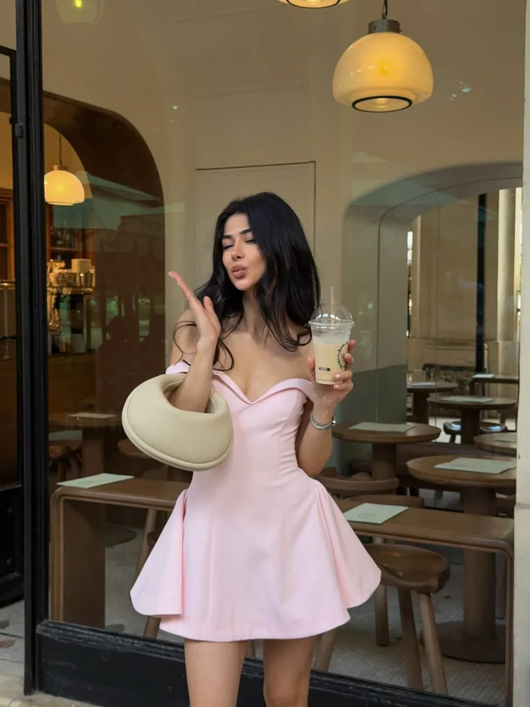 Elegant Solid Color Off-shoulder Mini Dress Women Fashion One Shoulder Pleated Short Dresses 2025 Summer New Daily Dating Gowns — image 4