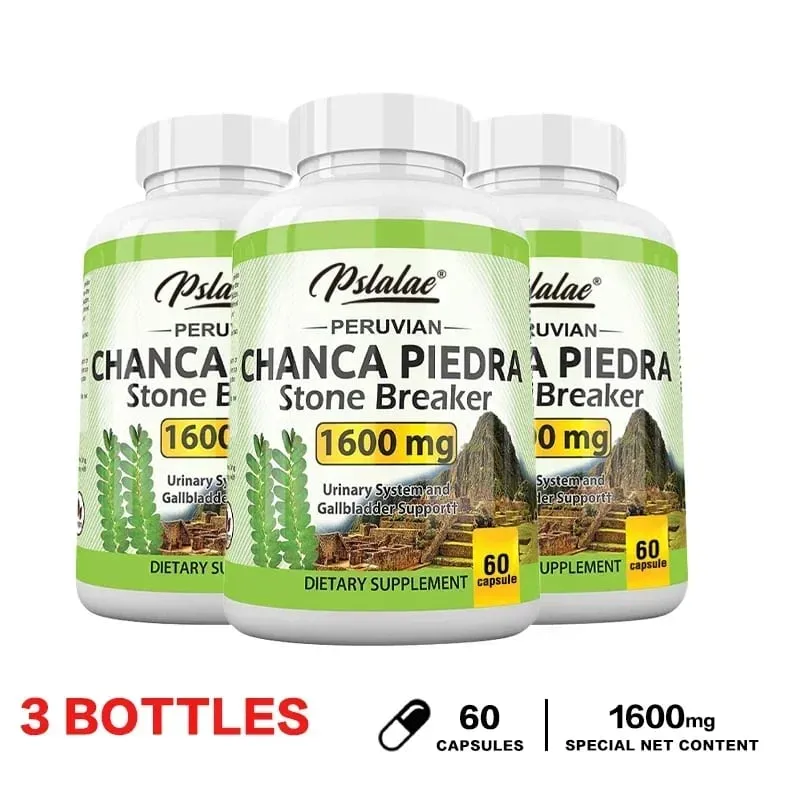 Chanca Piedra Capsules 1600mg - Urinary Tract Support Non-GMO Supplement Kidney Stone CrushingSupplement — image 9