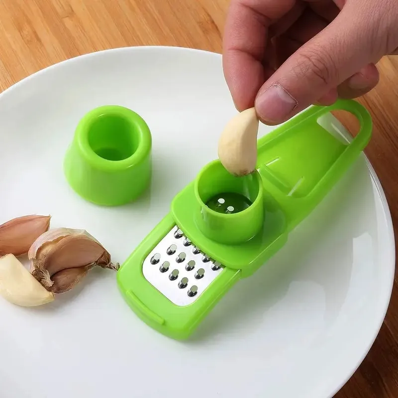 2pcs Mini Ginger Grater Garlic Grinding Great Lemon Zester Nutmeg Grater Planer Slicer Cutter Tool Kitchen Gadget for Cooking — image 2