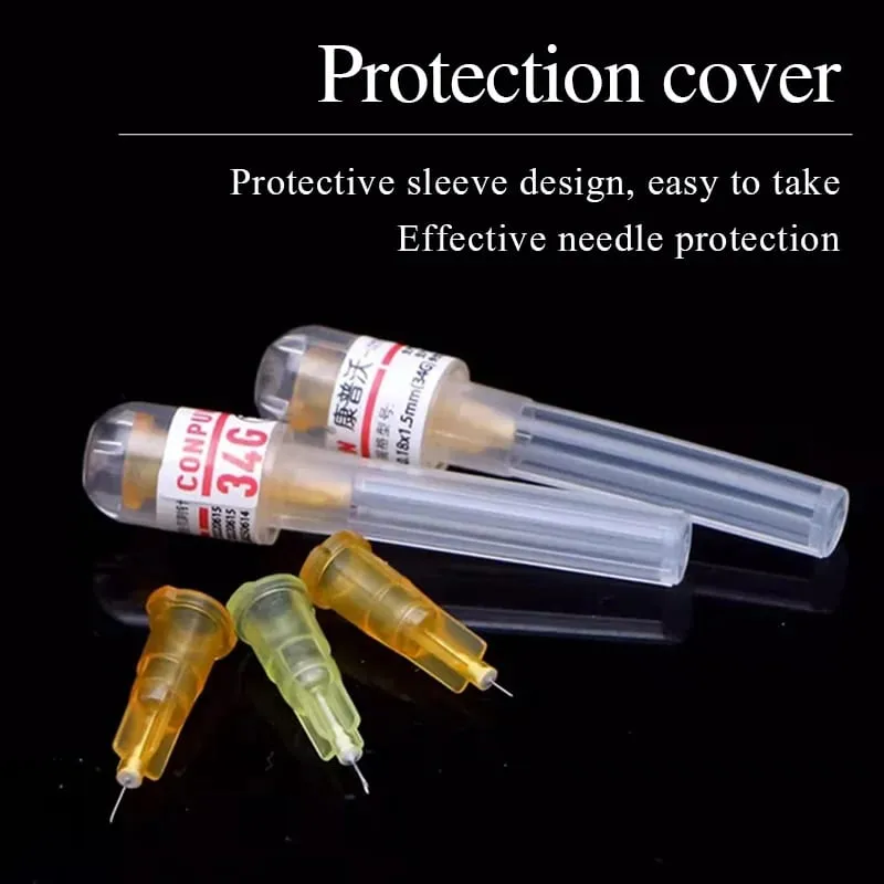 34g medical small needle 1.5/2.5/4mm disposable non painless beauty salon hand injected ultra-fine mosquito needle — image 4