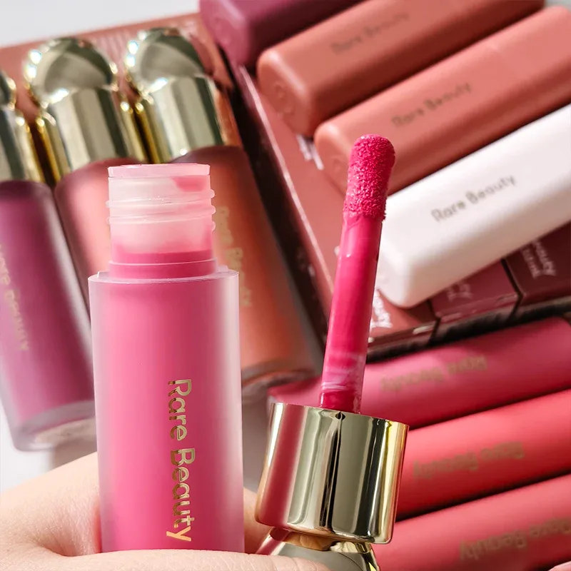 Rare Beauty Makeup Cheek Blush Cream Blusher Stick Bliss Encourage Lipstick New Happy Hope Worth Love Lip Gloss Brand Cosmetics — image 4