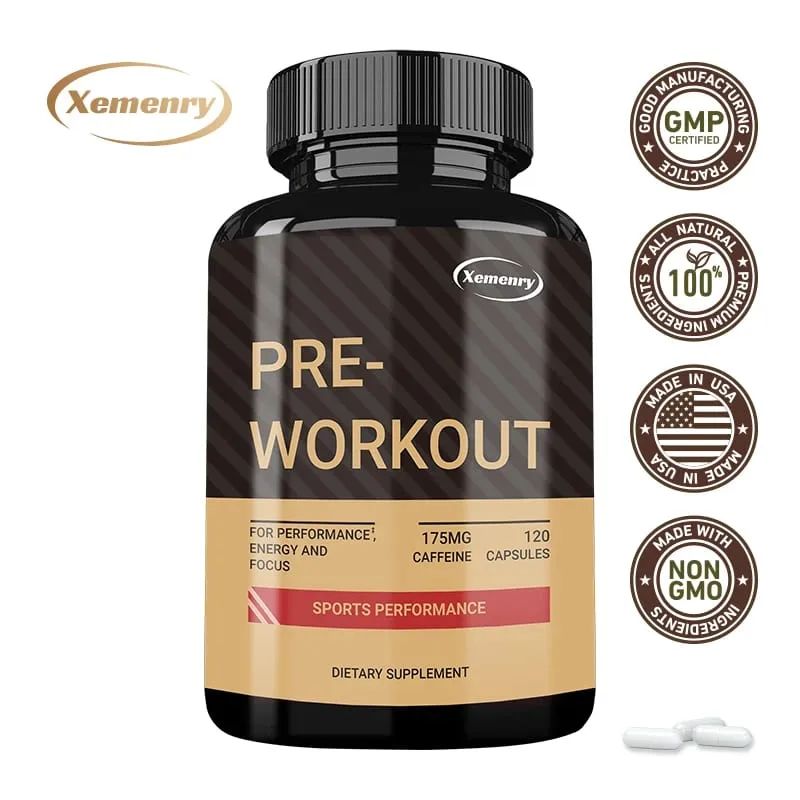 Pre-Workout Supplement - Muscle Building Endurance Support Heart Health Circulation — image 2
