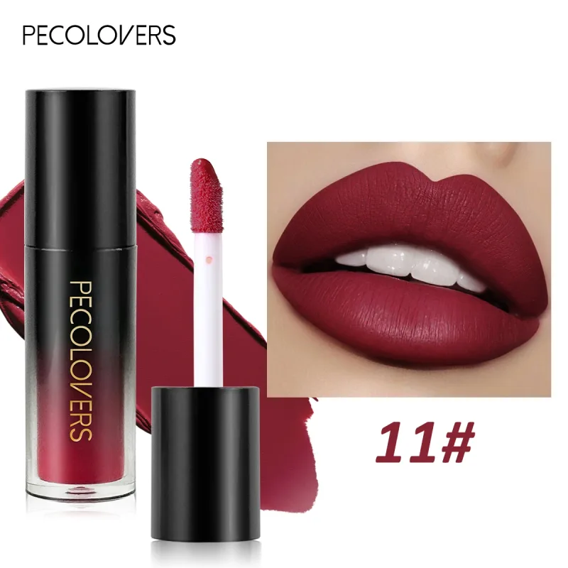 Multiple Colors Matte Velvet Lip Gloss Waterproof Long-lasting Non-stick Cup smooth Lipstick To Apply High Color Rendering — image 36