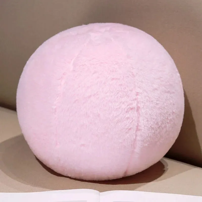 30cm Ins Style Ball Pillow Soft Plush PP Cotton Sofa Pillow Ornament Stuffed Nordic Round Pillow Throw Pillows Home Decoration — image 11
