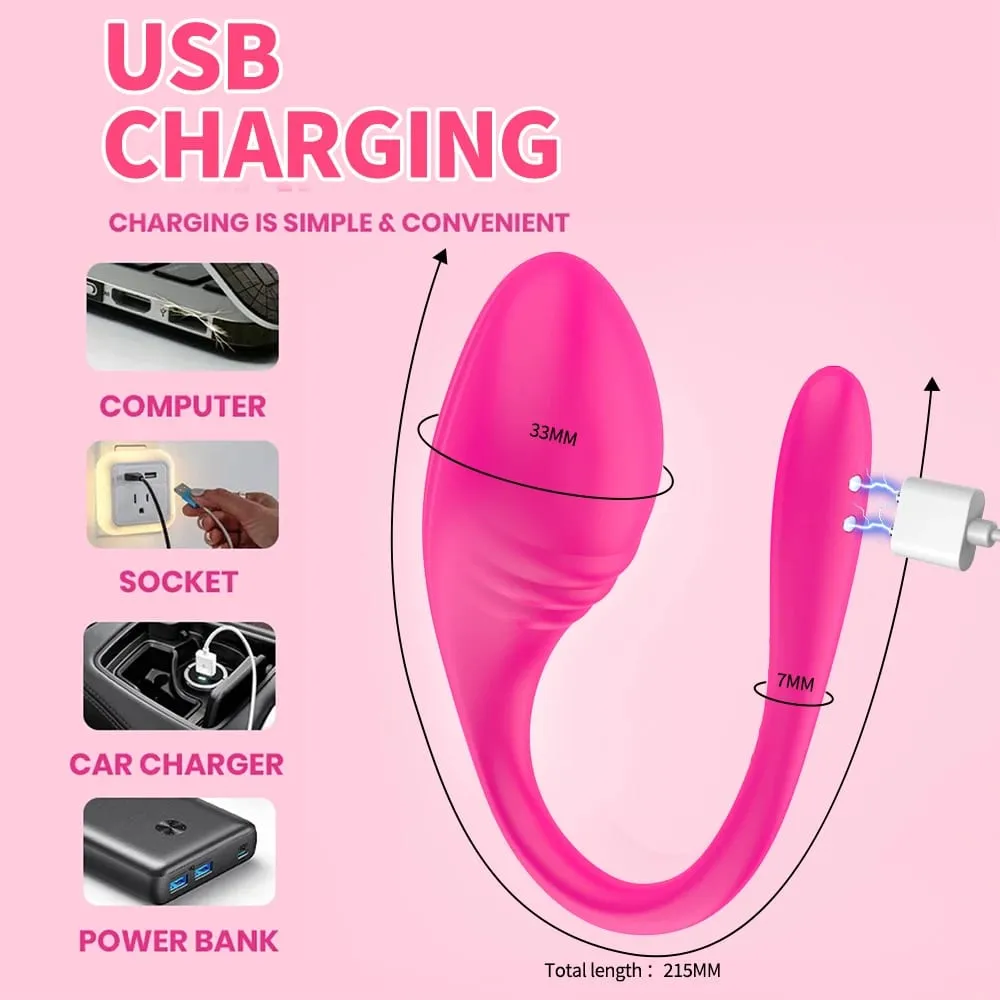 App Vibrators for Women Long Distance Bluetooth G Spot Dildo Wear Vibrating Egg Female Vaginal Ball Panties Sex Toys for Couples — image 5