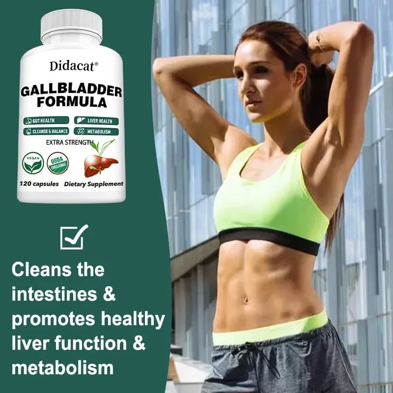 Premium Liver Supplement Ox Bile Extract Cleanses The Liver Detoxifies and Repairs Supports Gut Health 120 Capsules — image 5