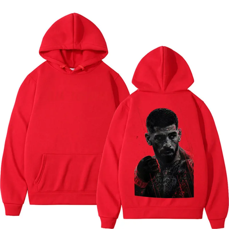 Ilia Topuria El Matador sudaderas con capucha gráficas Vintage ropa de hombre sudaderas estéticas de violencia jerséis casuales de lana ropa de calle — image 9