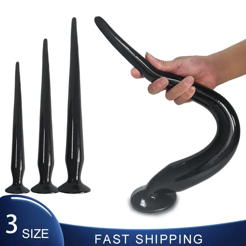 Long Butt plug Anal Plug Powerful Suction Cup Dildo Female Anal Sex Vagina Masturbators Adult Sexy Toys for Women Men Gay Adult — image 2