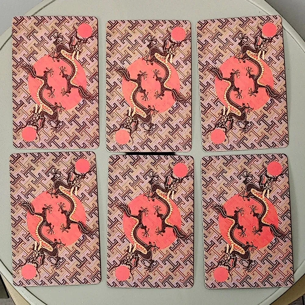 Chinese Lenormand Deck 9*6cm - 37 Pcs Lenormand Cards In Russian and Chinese Language — image 2